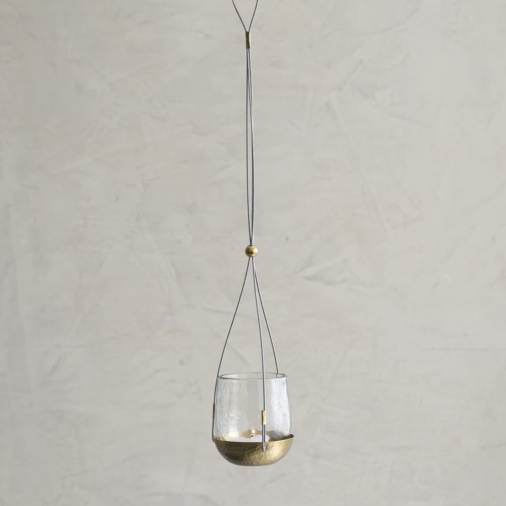 The Collective Home Pebbled Hanging Lantern