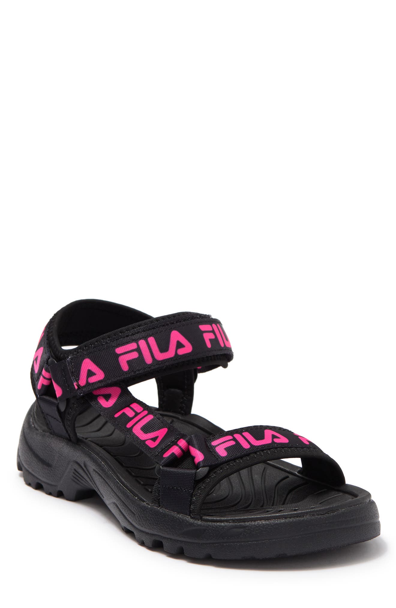 FILA Alteration Logo Sandal, Main, color, 