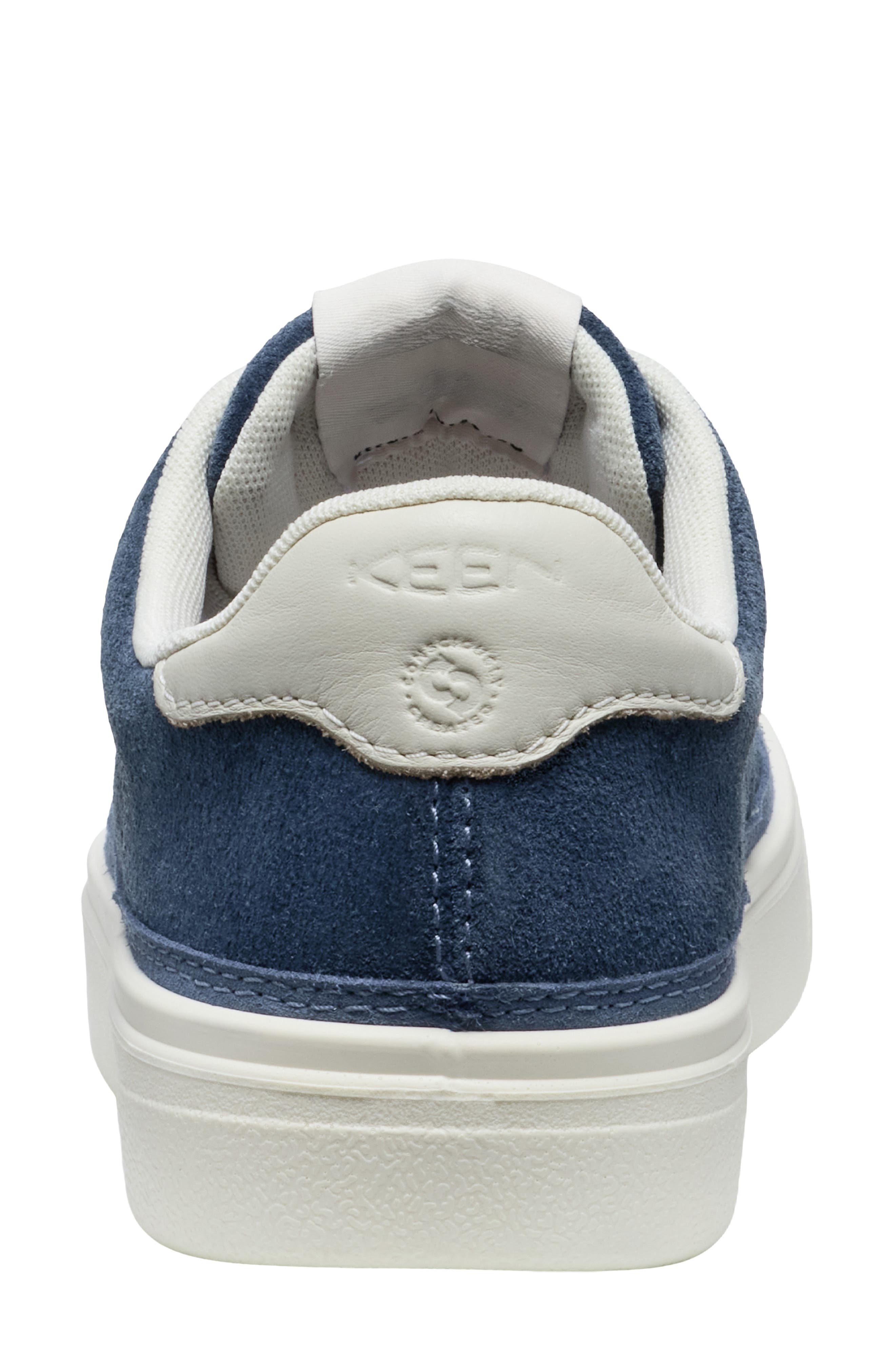 KM1 Leather Court Sneaker, Alternate, color, VINTAGE INDIGO/ BIRCH