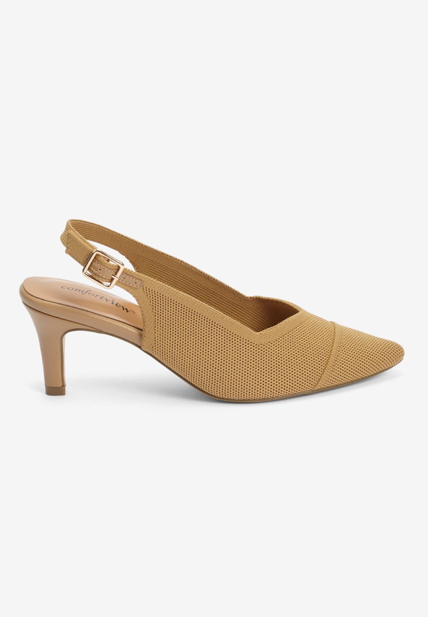 The Karoline Sling Back, Alternate, color, CAMEL