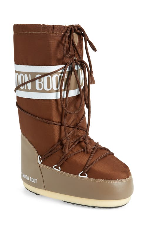 Shop Moon Boot ® Icon Water Repellent  In Shitake
