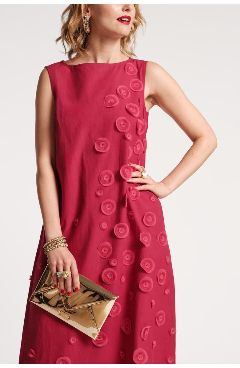 Frances Valentine Mirabelle Dress Botanical Garden Cotton Poplin, Alternate, color,