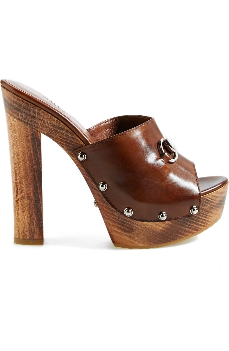 Gucci 'Morena' Platform Mule, Alternate, color,