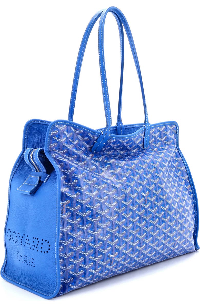 Pre-Owned Goyard Hardy Pet Carrier Coated Canvas PM, Alternate, color,