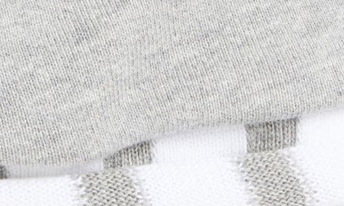 Thom Browne Engineered 4-bar Beanie In Light Grey