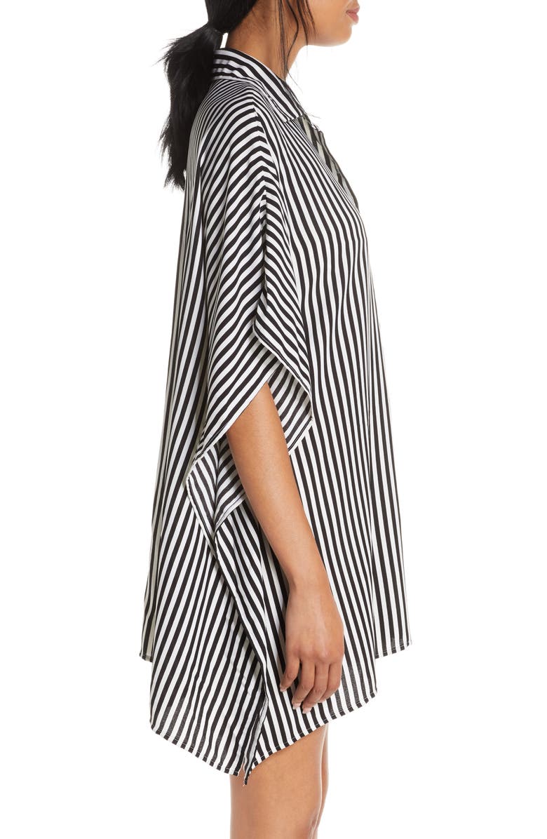 Tommy Bahama Palm Party Boyfriend Tunic Shirt, Alternate, color,