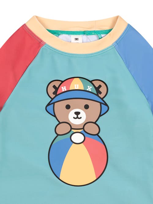 Huxbaby Sporty Huxbear Rashguard In Blue