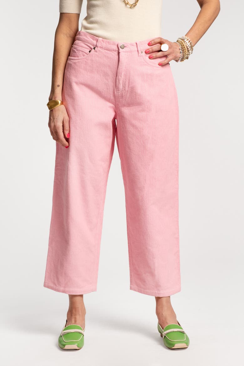 Jane Cords Corduroy, Alternate, color, Pink