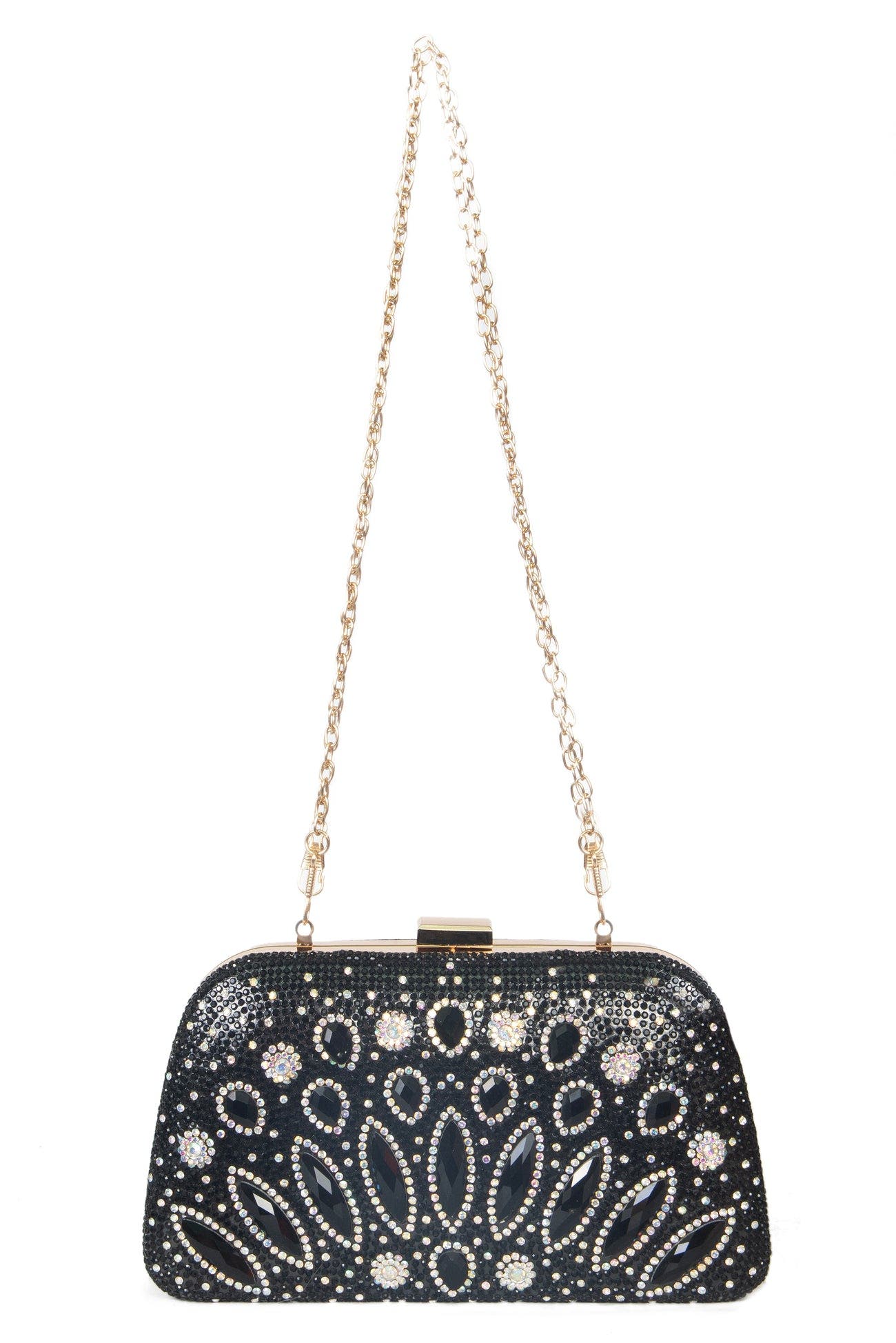 Lauren Lorraine Shana Clutch, Main, color, Black