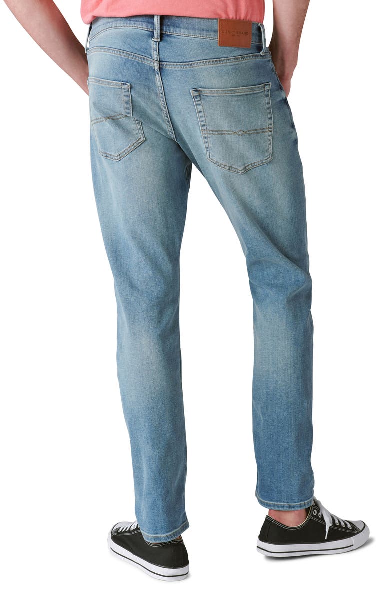 Lucky Brand 412 Athletic Slim Fit Stretch Jeans, Alternate, color, Gilman