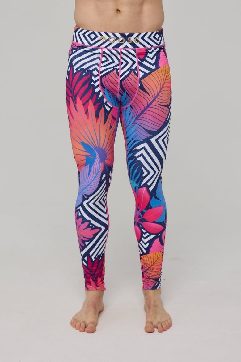 Men's Baselayer Pant Big Poppa, Main, color, Retro-inspired print
