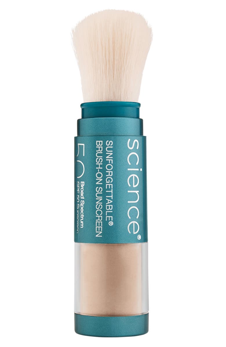 Colorescience <sup>®</sup> Sunforgettable<sup>®</sup> Total Protection Brush-On Sunscreen SPF 50, Main, color, Medium