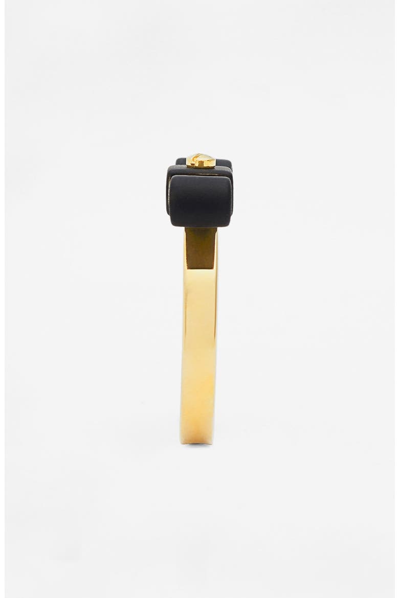 'Bow Tie' Ring, Alternate, color, BLACK