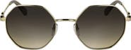 Longchamp Le Foulonné 52mm Gradient Round Sunglasses