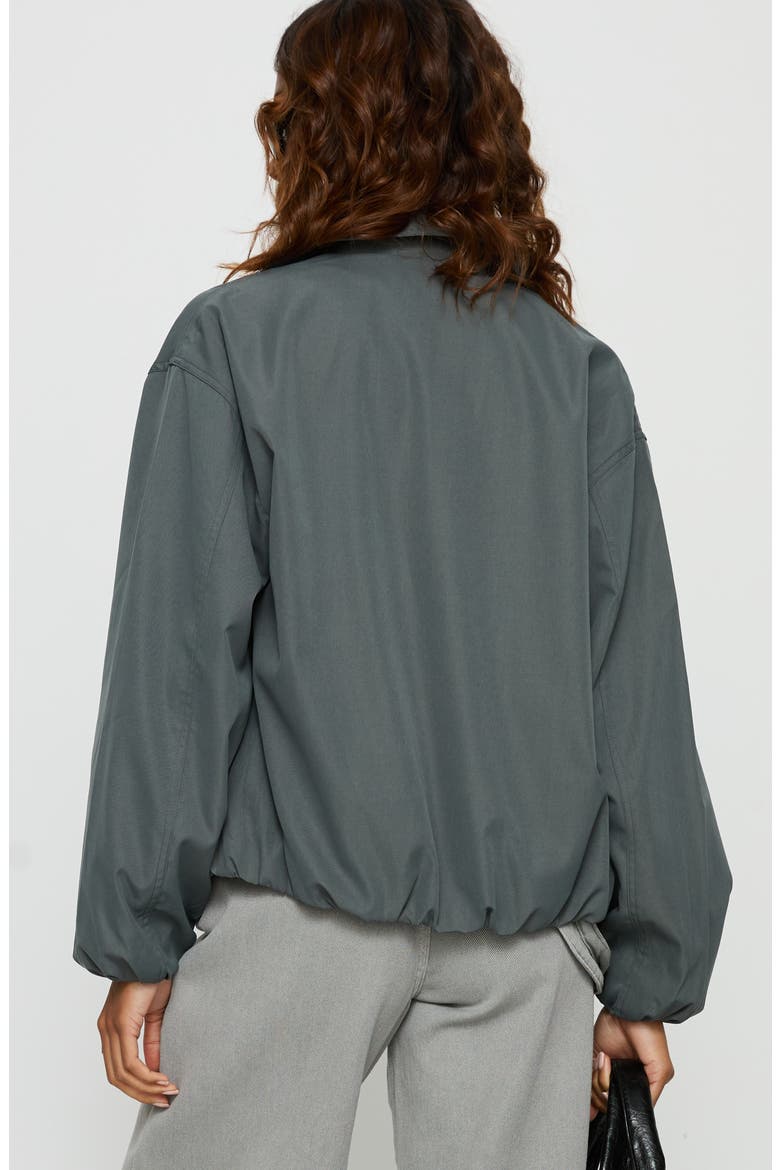 Donetta Oversized Collared Jacket, Alternate, color, GREY