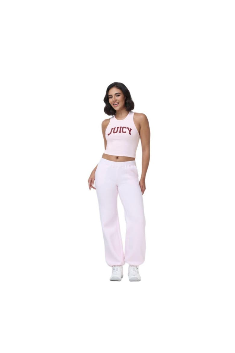 High Neck Crop Tank Top, Alternate, color, SOFT GLOW