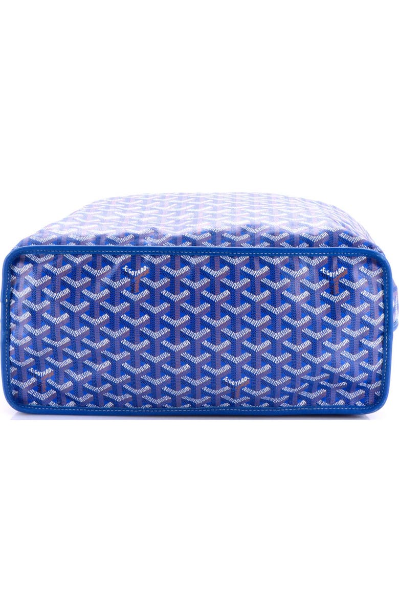 Pre-Owned Goyard Anjou Reversible Tote Coated Canvas PM, Alternate, color, Blue