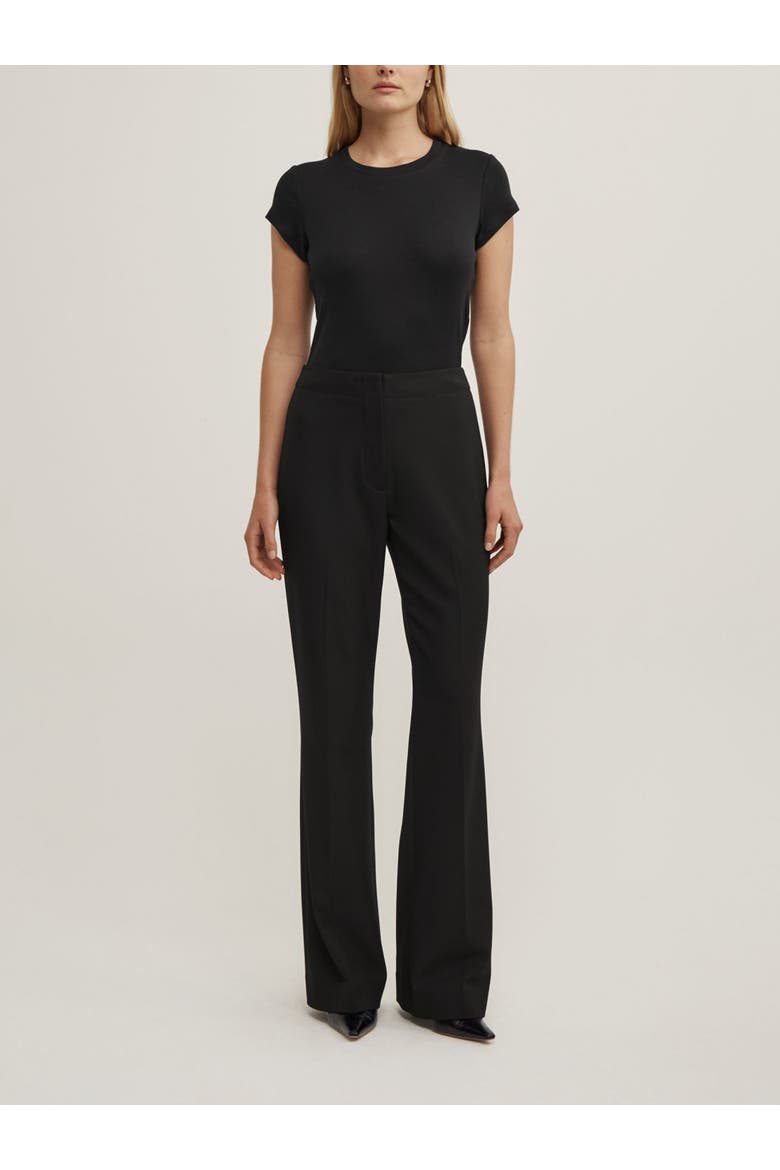 Slim Flare Pant, Alternate, color, Black