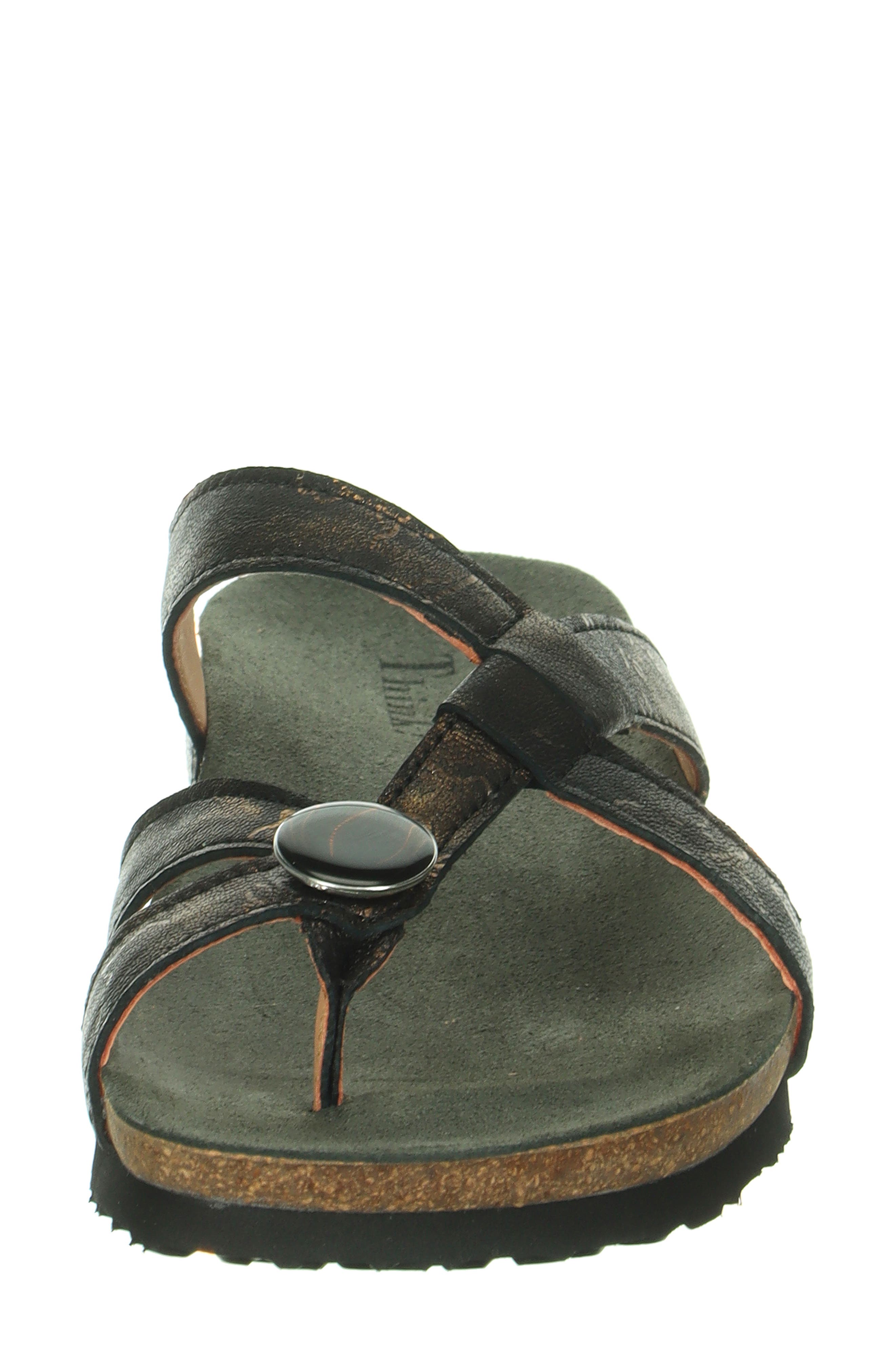 Think! 'Julia' Sandal, Alternate, color, Black