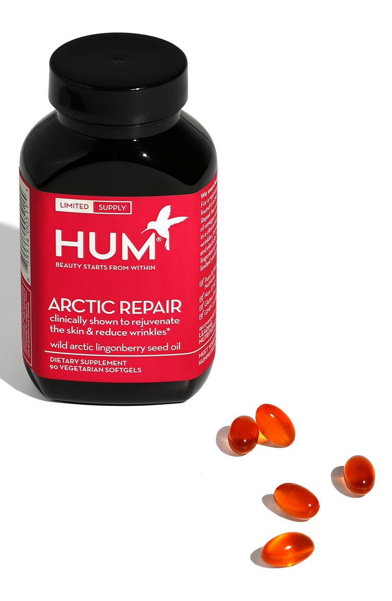 Hum Nutrition Arctic Repair Supplement for Fine Lines and Wrinkles, Alternate, color, 
