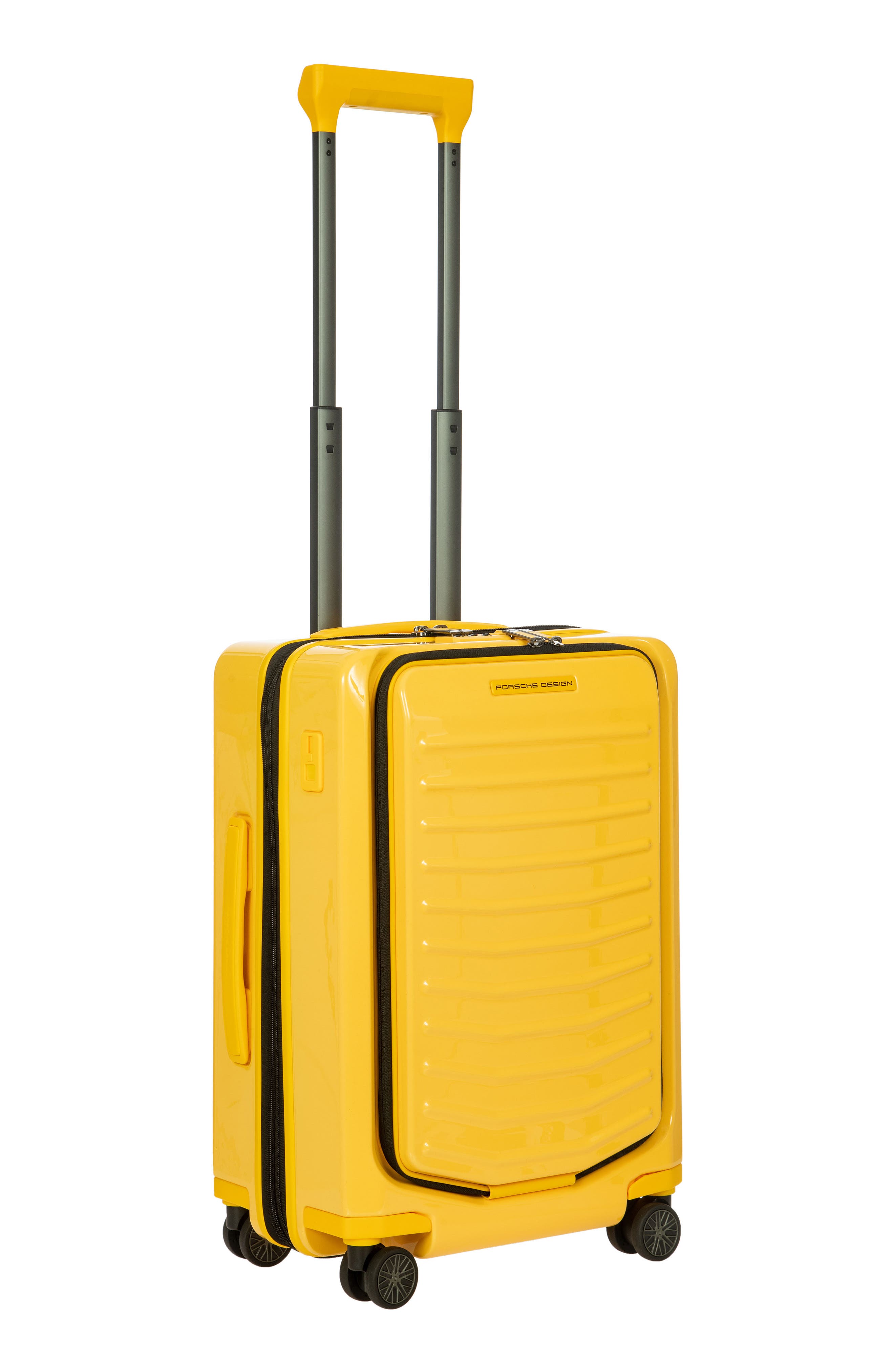 Porsche Design Roadster 21-Inch Hardside Carry-On Luggage, Alternate, color, Racing Yellow