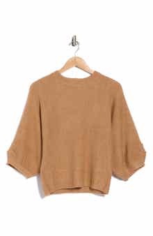 Democracy Seed Stitch Dolman Sweater