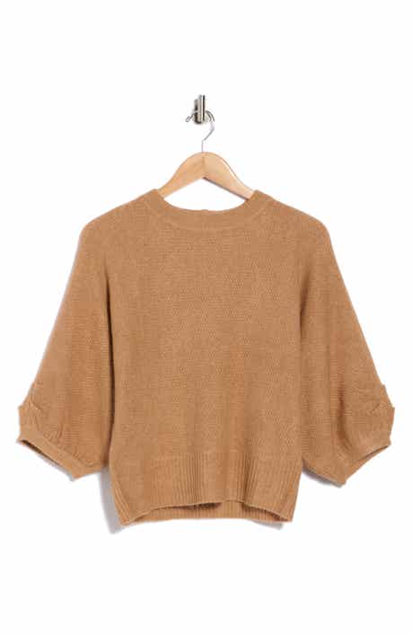 Democracy Seed Stitch Dolman Sweater