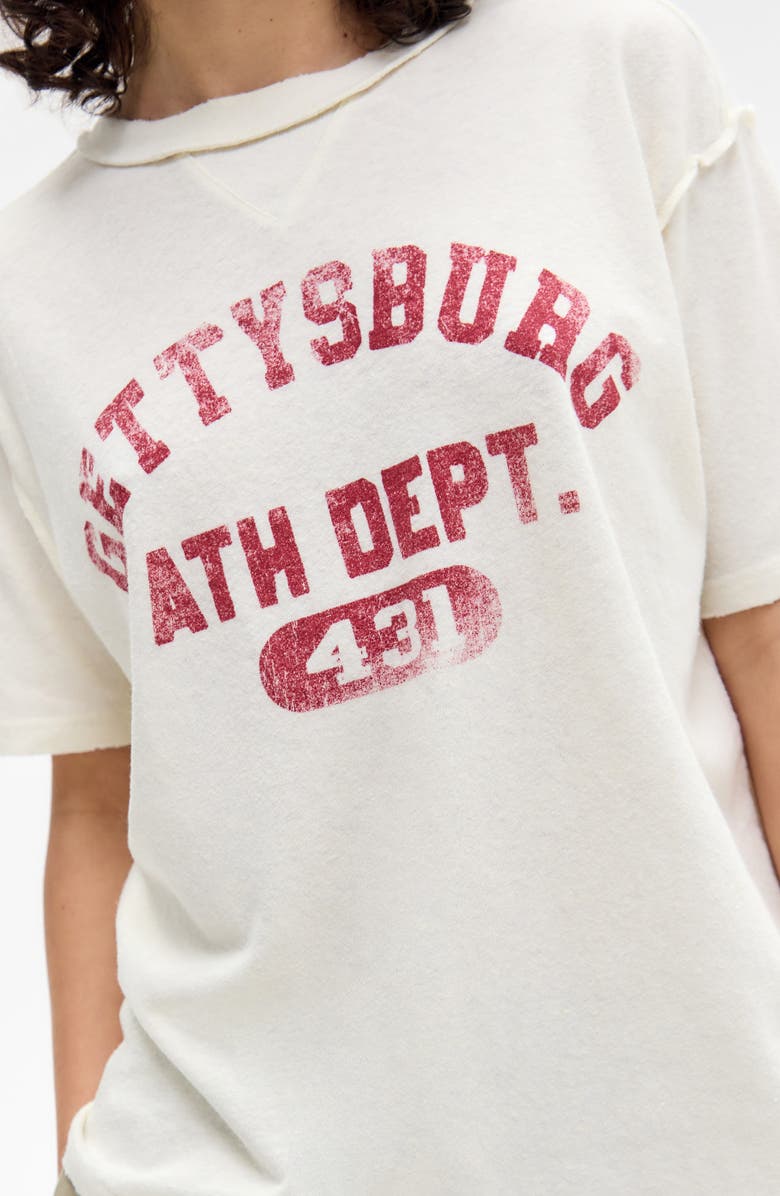 BDG Urban Outfitters Philadelphia Boyfriend Graphic T-Shirt, Alternate, color, White