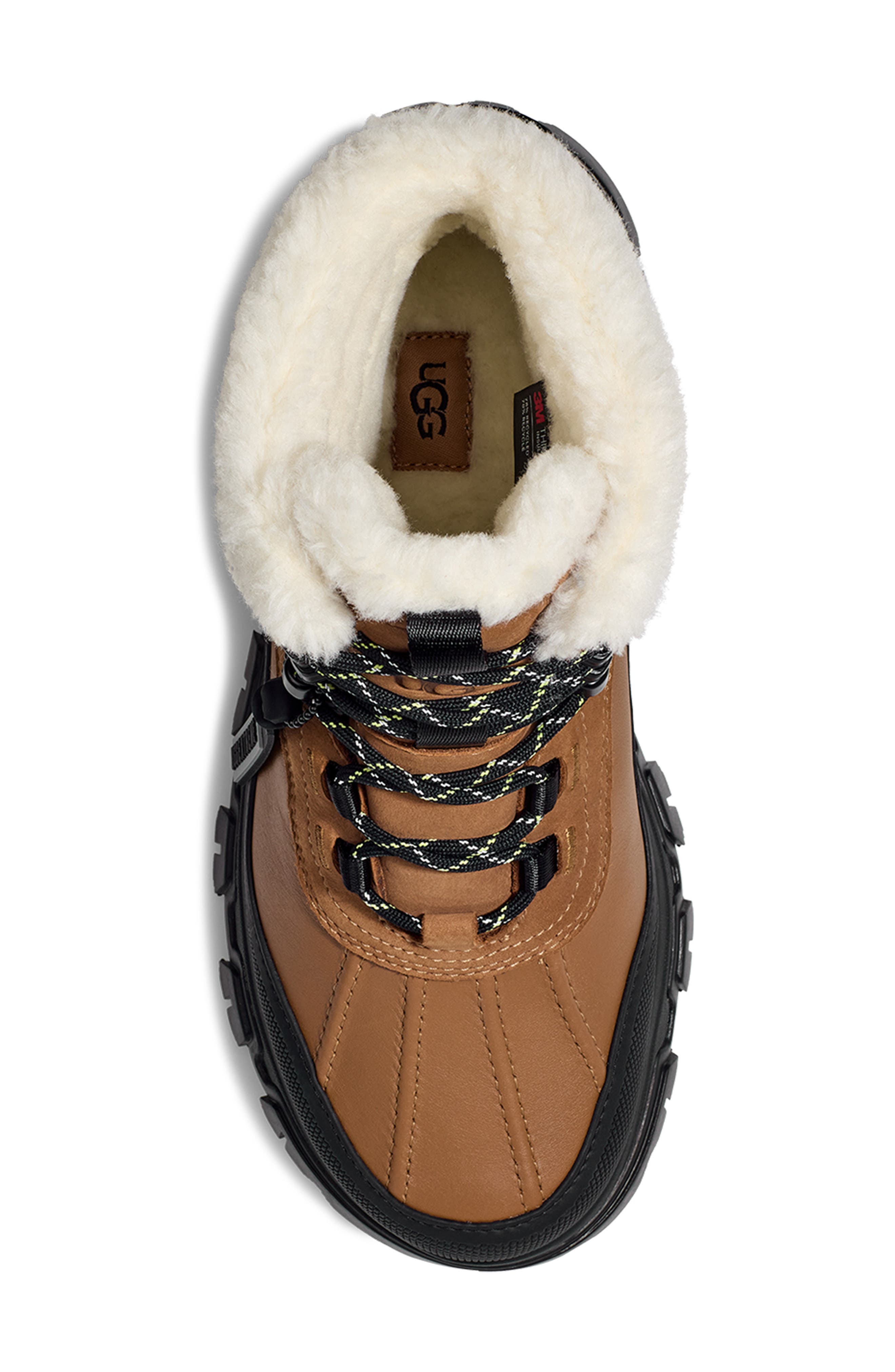 UGG<sup>®</sup> Adirondack Meridian Waterproof Hiking Boot, Alternate, color, Chestnut