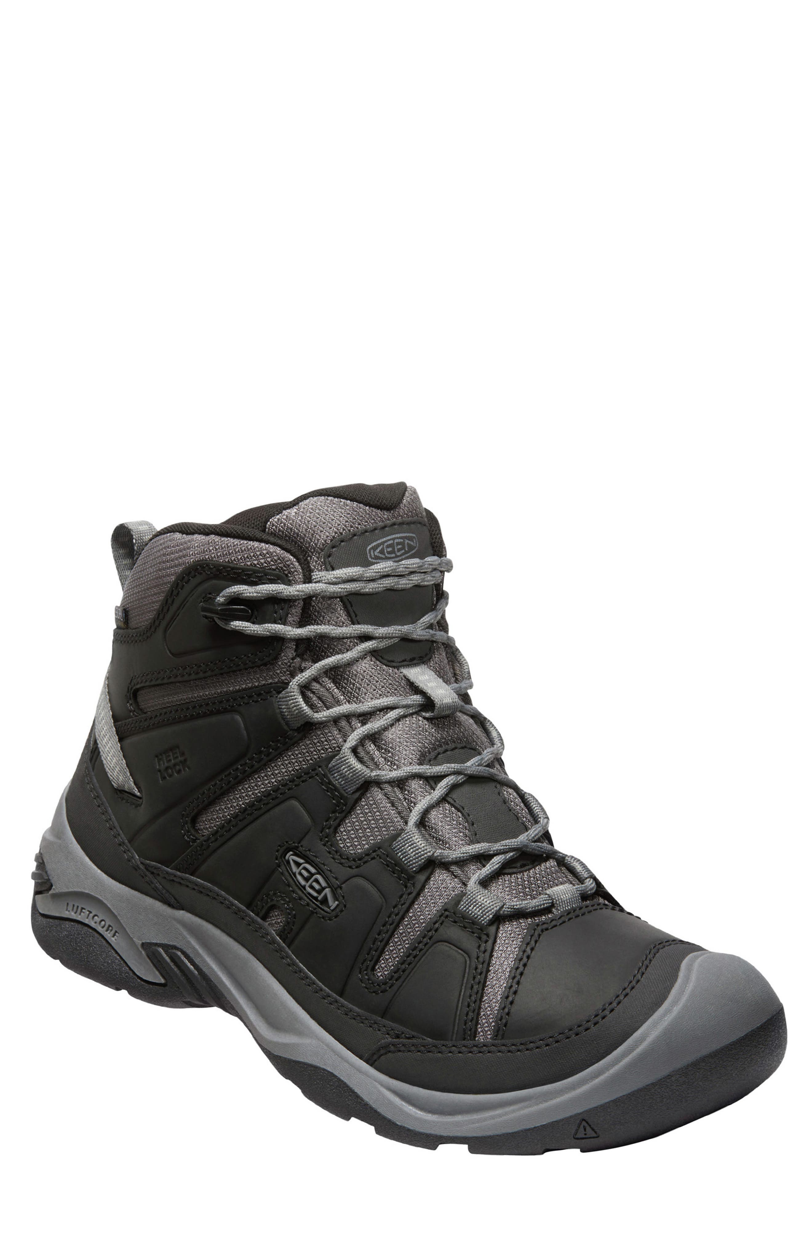 KEEN Circadia Waterproof Mid Hiking Shoe, Main, color, 