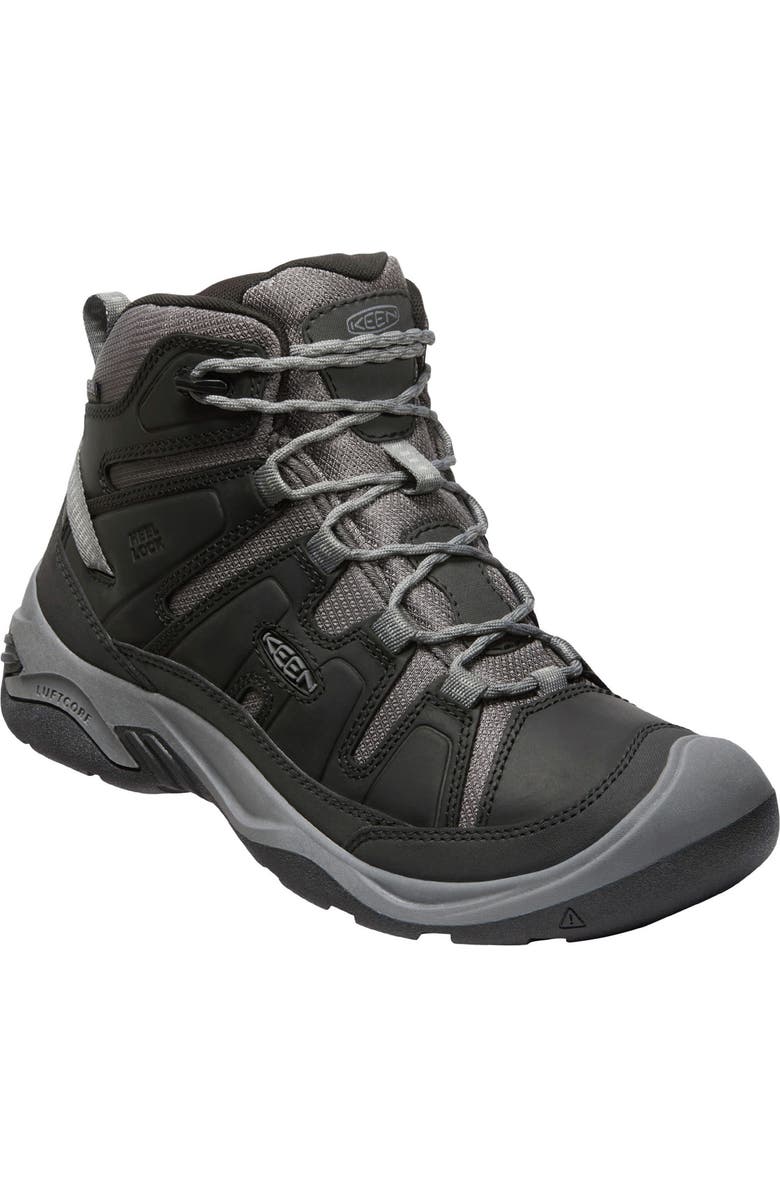 KEEN Circadia Waterproof Mid Hiking Shoe, Main, color,