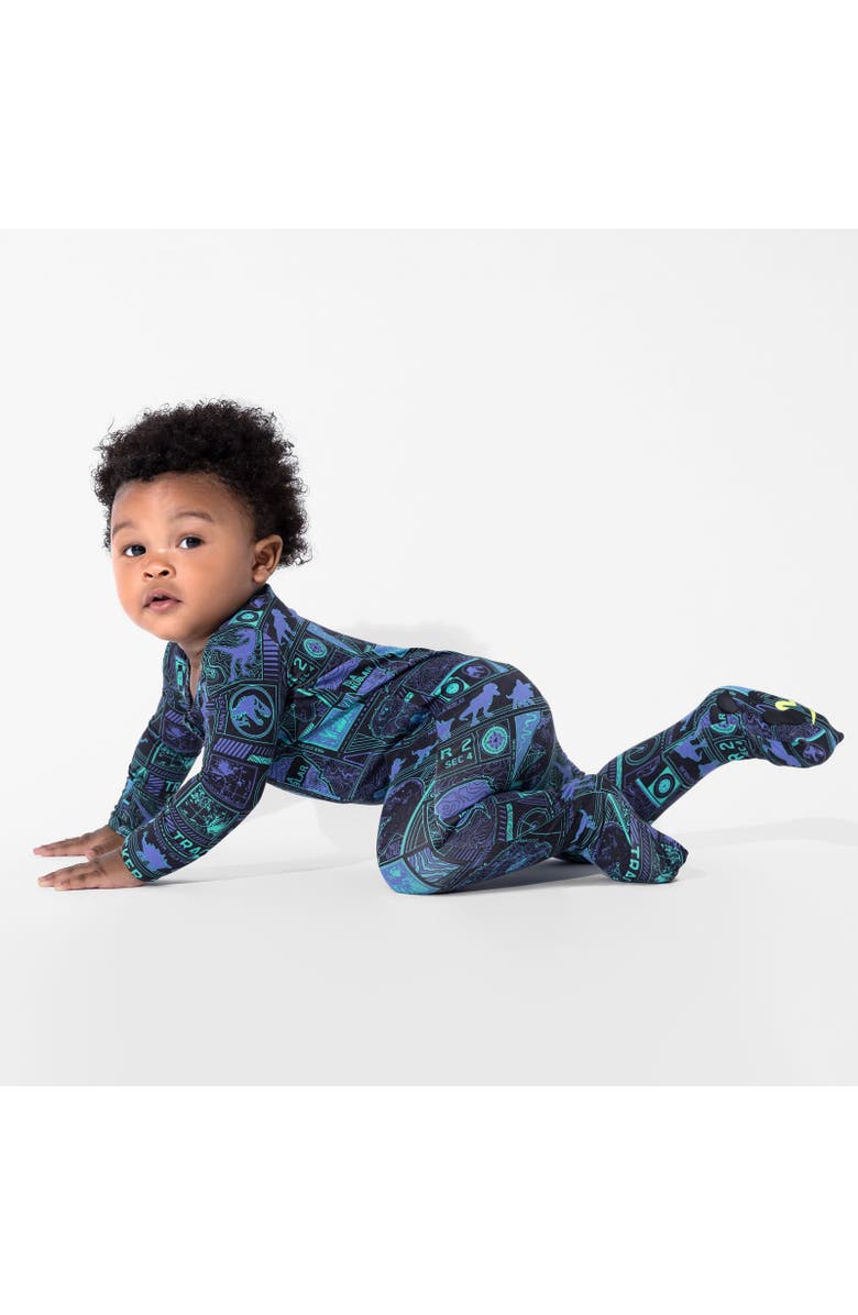Bellabu Bear Baby Jurassic Park Tracker Convertible Footie, Alternate, color, Jurassic Park: Tracker