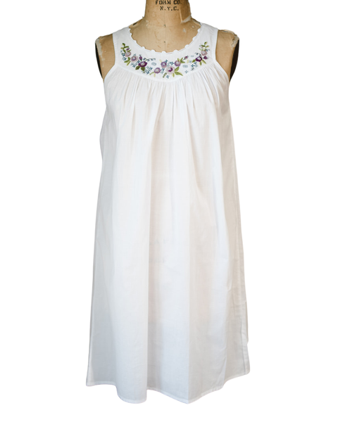 Purple Rosebud Nightgown