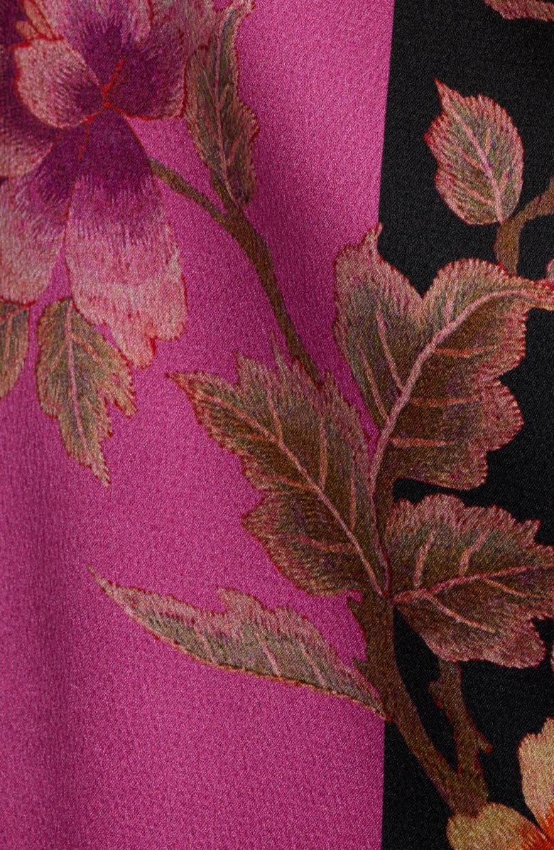 KOBI HALPERIN Sabrina Floral Button-Up Shirt, Alternate, color, Pink Multi