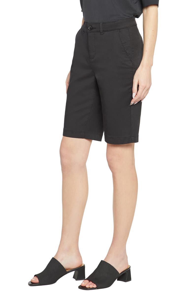 NYDJ Bermuda Shorts, Alternate, color, Black