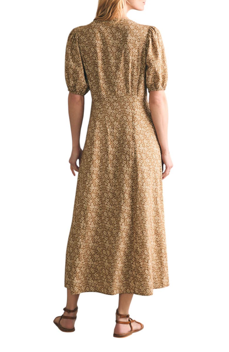 Havana Floral Linen Blend Maxi Dress