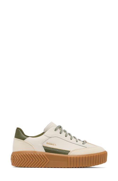 Sorel Ona Ave T-toe Platform Sneaker In Green