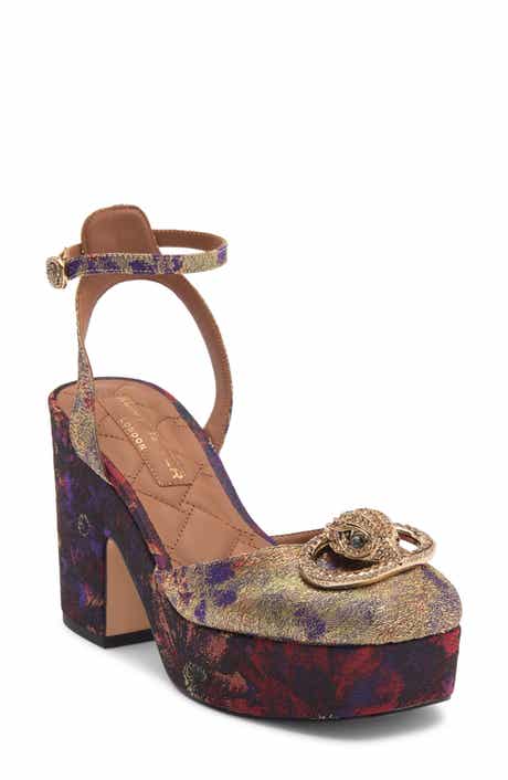 Kurt Geiger London Chelsea Ankle Strap Platform Pump