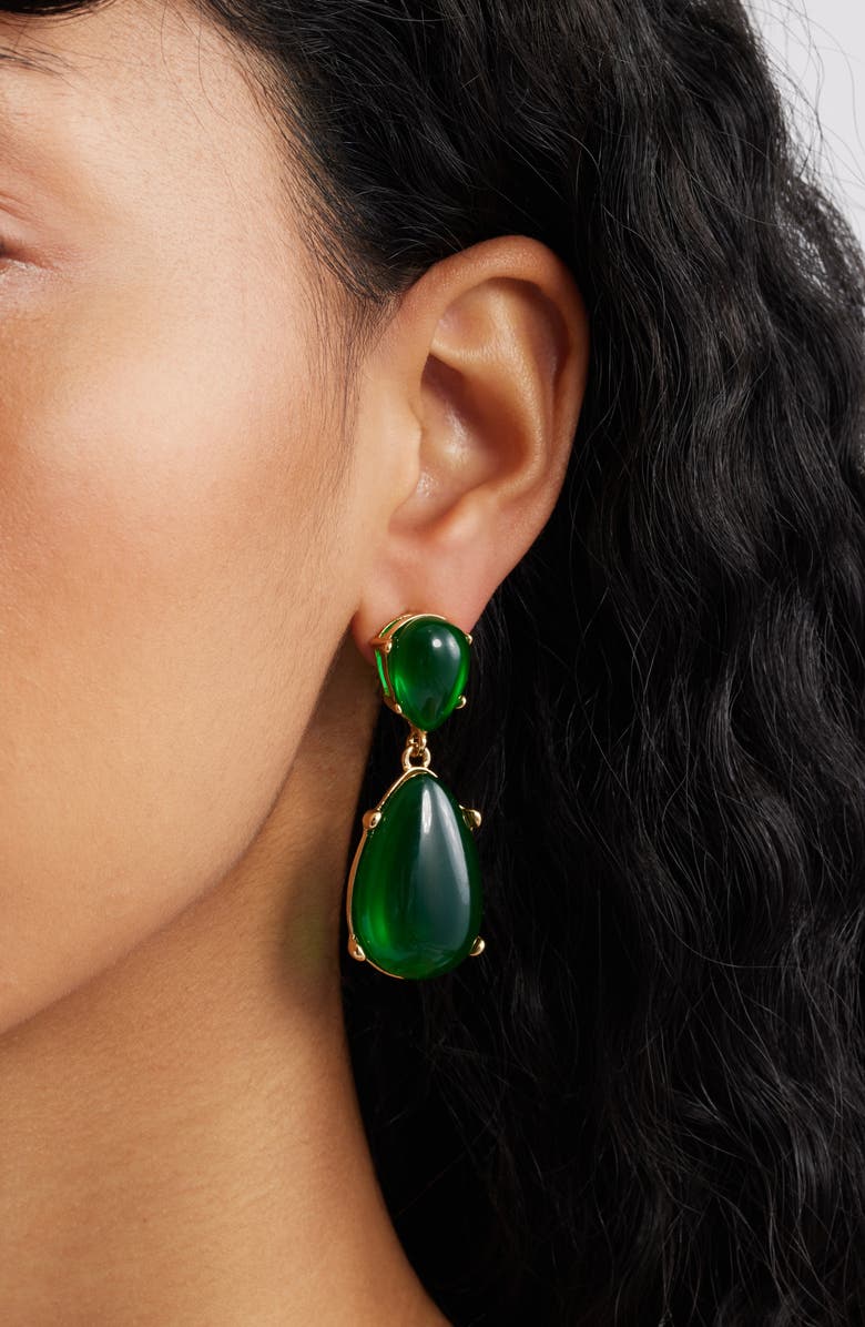 Kenneth Jay Lane Teardrop Earrings, Alternate, color, 