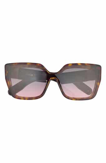 DIOR Lady 95.22 S2F 57mm Square Butterfly Sunglasses