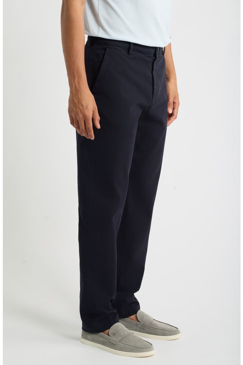 Regular Fit Stretch Cotton Gabardine Chino Pants, Alternate, color, NAVY