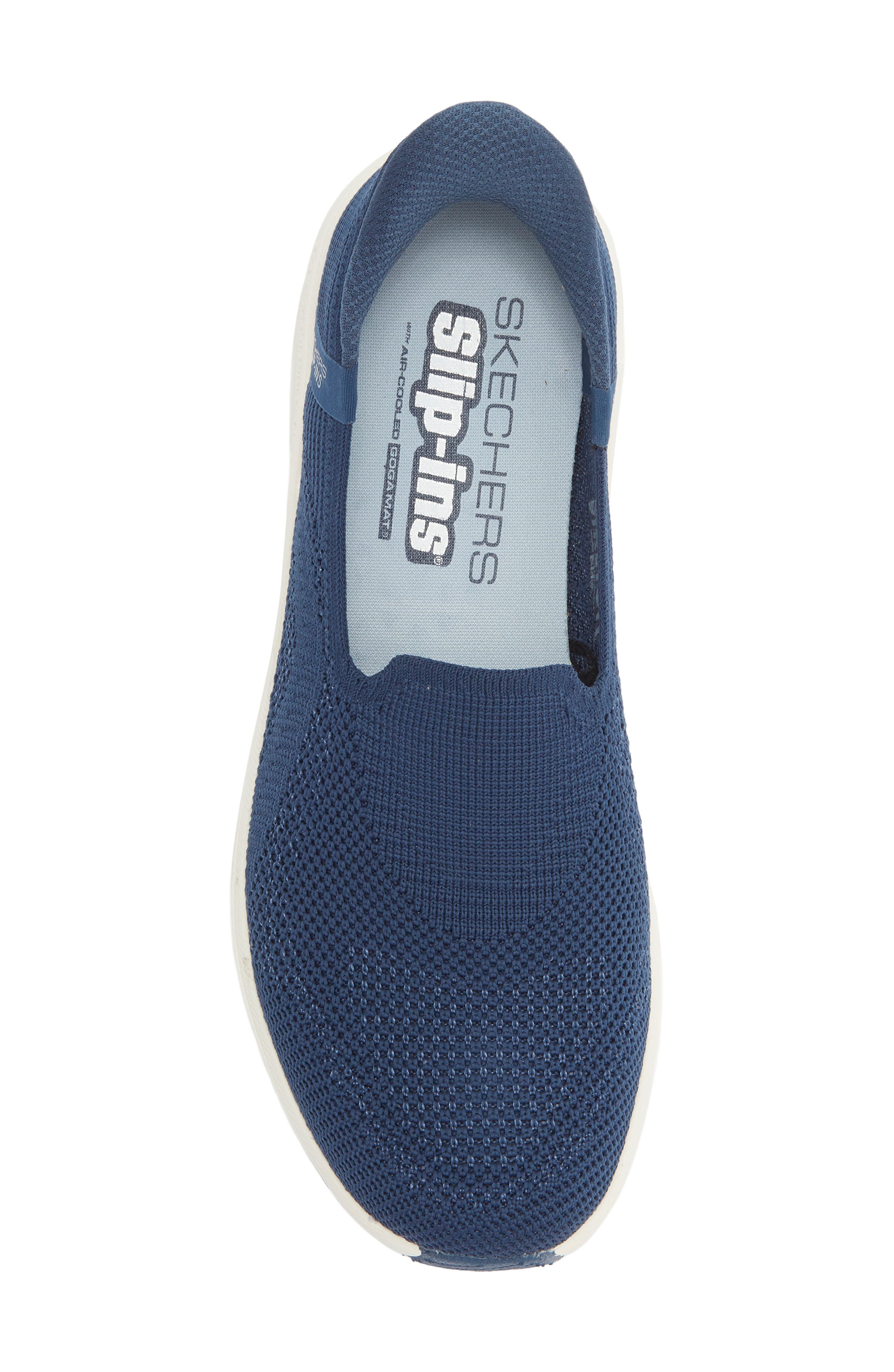 SKECHERS Go Walk Waterproof Slip-On Sneaker, Alternate, color, Navy