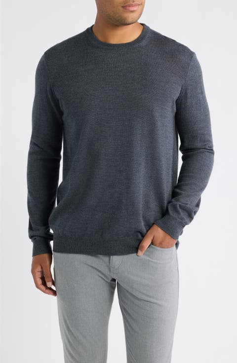 William Merino Wool Crewneck Sweater