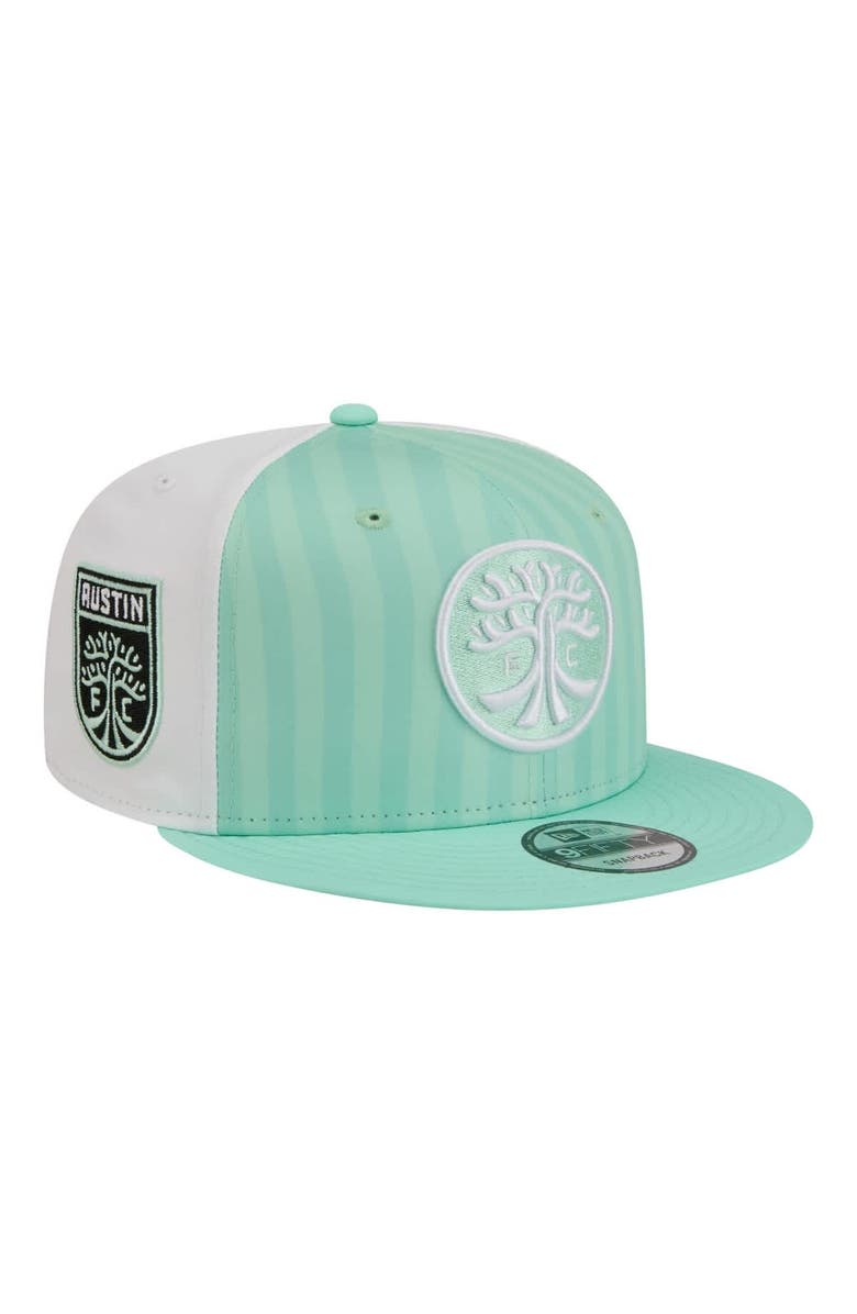 New Era Men's New Era Mint Austin FC 2026 Jersey Hook 9FIFTY Snapback Hat, Main, color, Mint