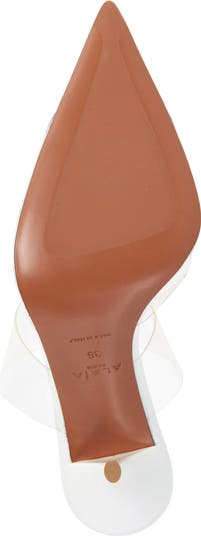 Alaïa High Love Heart Pointed Toe Mule (Women) | Nordstrom