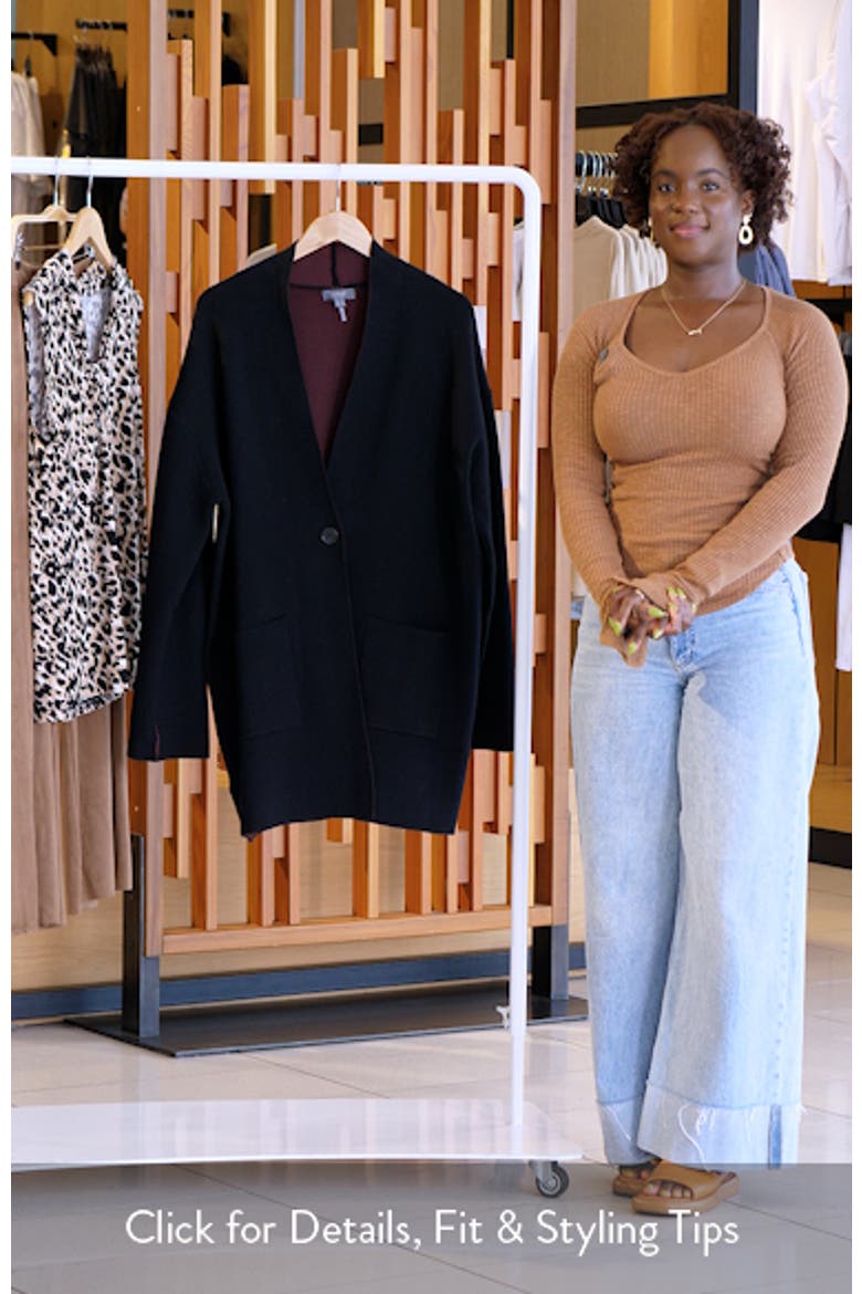 Nicolette Double Knit Cardigan video