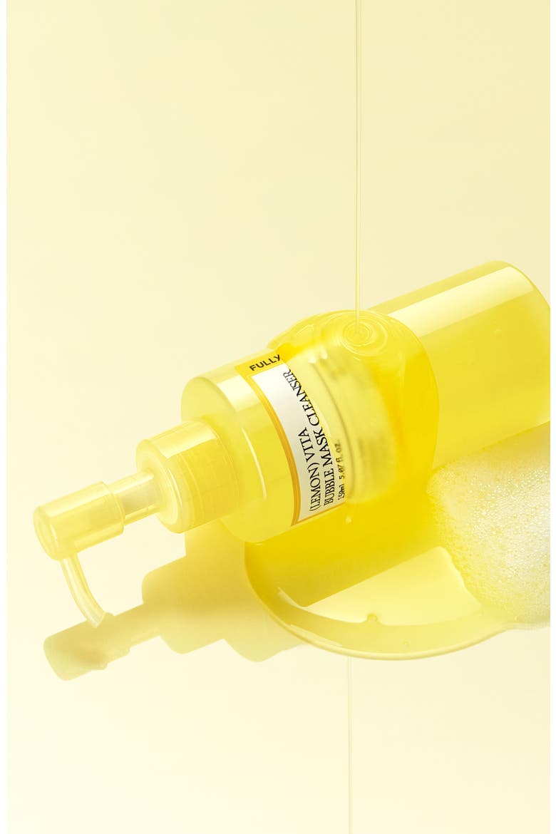 Lemon Vita Bubble Mask, Alternate, color, NO COLOR