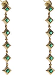 ARGENTO VIVO Linear Cubic Zirconia Drop Earrings