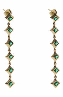 ARGENTO VIVO Linear Cubic Zirconia Drop Earrings