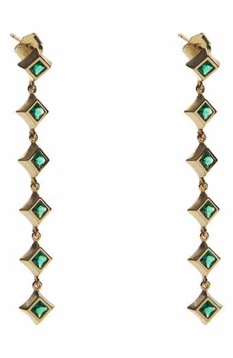 ARGENTO VIVO Linear Cubic Zirconia Drop Earrings